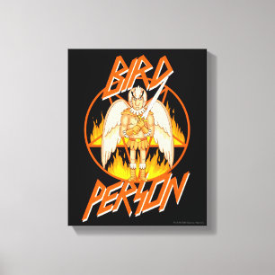 RICK AND MORTY™   Bird Person Pentagram Canvas Print