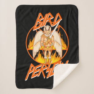 RICK AND MORTY™   Bird Person Pentagram Sherpa Blanket
