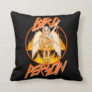 RICK AND MORTY™   Bird Person Pentagram Throw Pillow