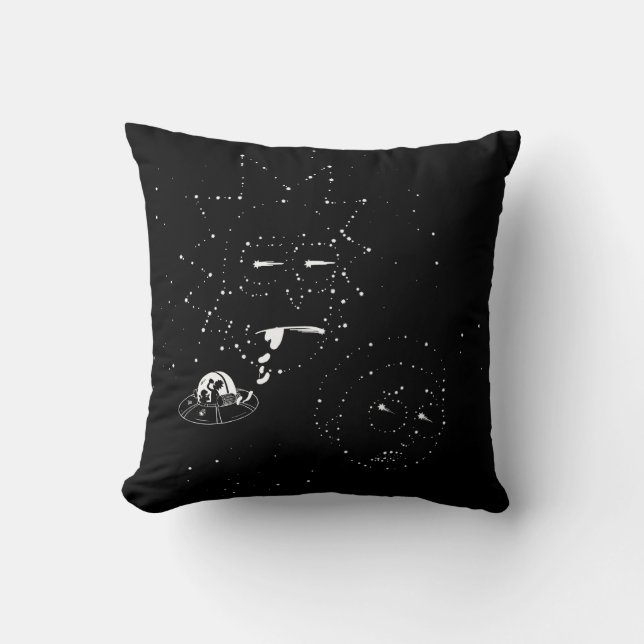 RICK AND MORTY™ | Constellations Throw Pillow (Front)