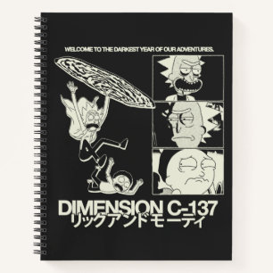 RICK AND MORTY™   Dimension C-137 Notebook