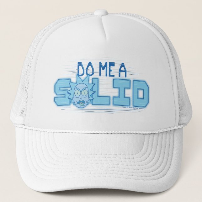 RICK AND MORTY™ | Do Me A Solid Trucker Hat (Front)