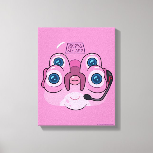 RICK AND MORTY™ | DO NOT DEVELOP MY APP CANVAS PRINT (Front)