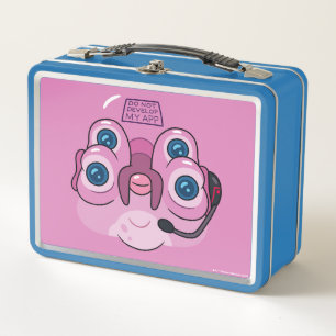 RICK AND MORTY™   DO NOT DEVELOP MY APP METAL LUNCH BOX