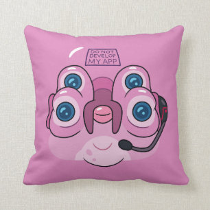 RICK AND MORTY™   DO NOT DEVELOP MY APP THROW PILLOW