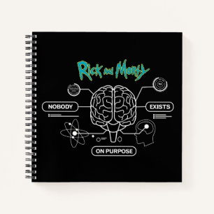 RICK AND MORTY™   Download Backup Brain Notebook