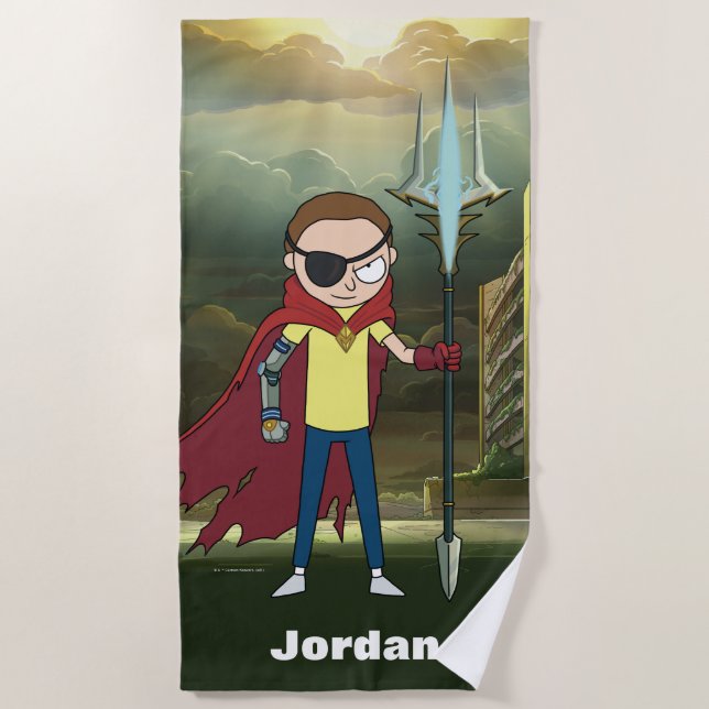 RICK AND MORTY™ | Evil Morty Beach Towel (Front)