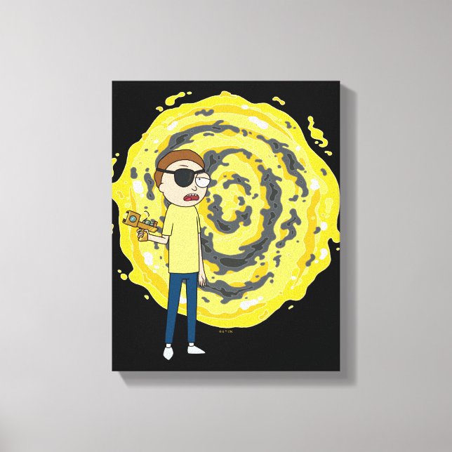 RICK AND MORTY™ | Evil Morty Portal Canvas Print (Front)