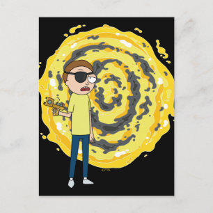 RICK AND MORTY™   Evil Morty Portal Postcard