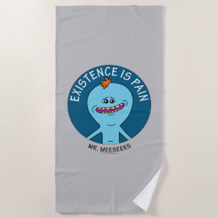 RICK AND MORTY™ Existence Is Pain Beach Towel