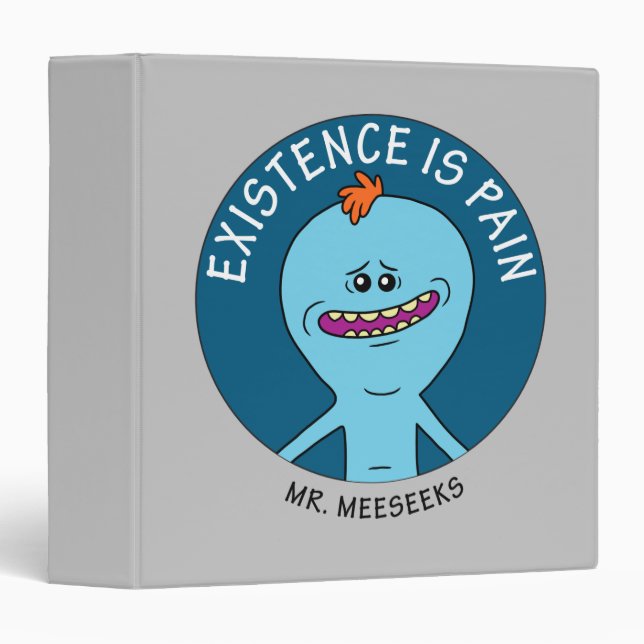 RICK AND MORTY™ | Existence Is Pain Binder (Front/Spine)