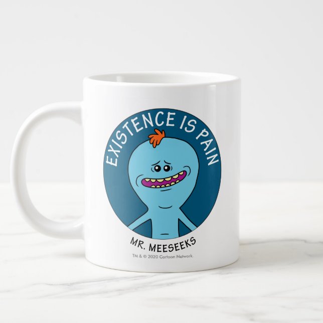 RICK AND MORTY™ | Existence Is Pain Large Coffee Mug (Left)