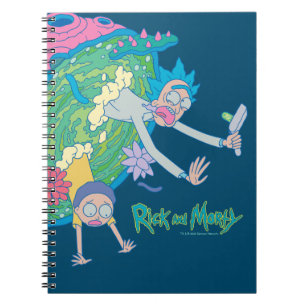 RICK AND MORTY™   Falling From Infected Portal Notebook