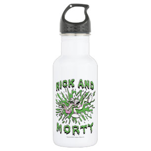 RICK AND MORTY™   Falling Into Acid Vat 532 Ml Water Bottle