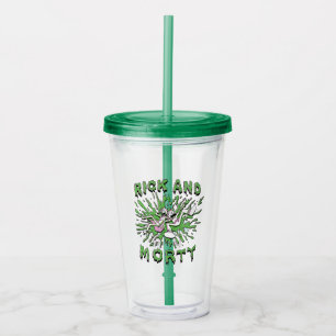 RICK AND MORTY™ Falling Into Acid Vat Acrylic Tumbler
