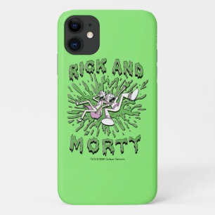 RICK AND MORTY™   Falling Into Acid Vat iPhone 11 Case