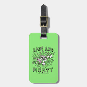 RICK AND MORTY™   Falling Into Acid Vat Luggage Tag