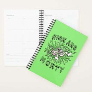 RICK AND MORTY™   Falling Into Acid Vat Planner
