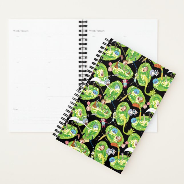 RICK AND MORTY™ | Falling Through Portals Pattern Planner (Display)
