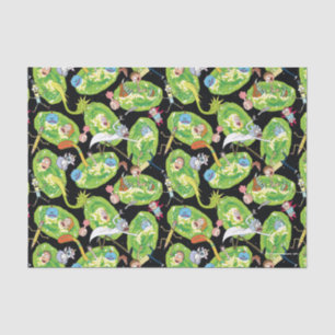 RICK AND MORTY™   Falling Through Portals Pattern Tissue Paper
