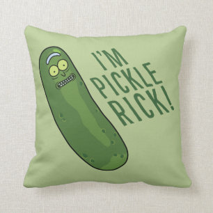 RICK AND MORTY™   Flip The Pickle Throw Pillow
