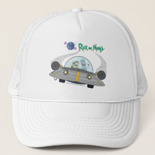 RICK AND MORTY™ Flying Off In Space Ship Trucker Hat