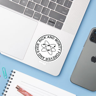 Rick and Morty Forever and Ever Atomic Badge