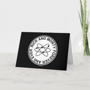 Rick and Morty Forever and Ever Atomic Badge Card