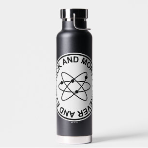 Rick and Morty Forever and Ever Atomic Badge Water Bottle