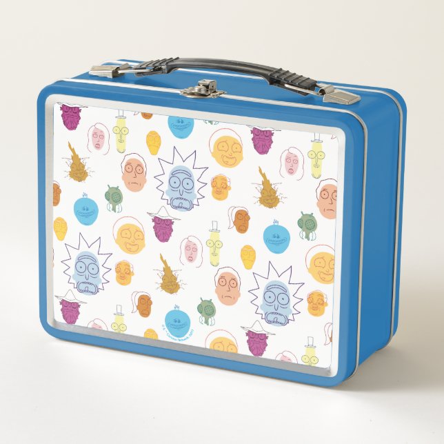 RICK AND MORTY™ | Get Schwifty Metal Lunch Box (Front)