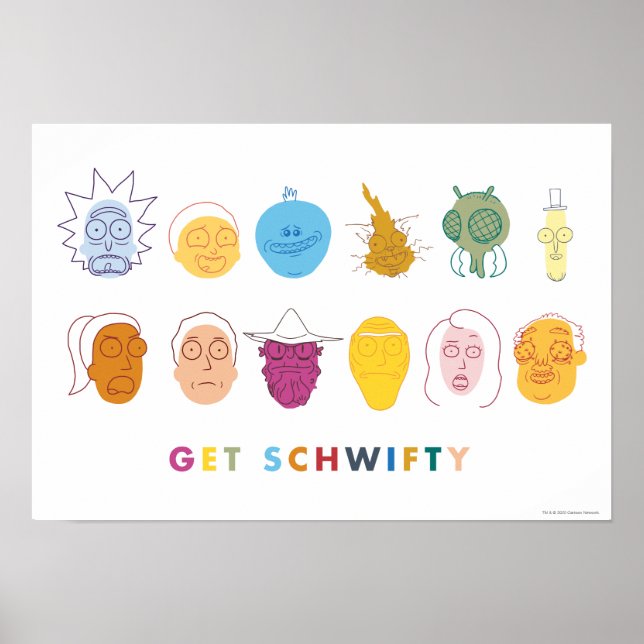 RICK AND MORTY™ | Get Schwifty Poster (Front)