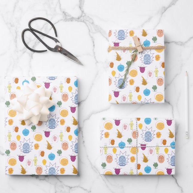 RICK AND MORTY™ | Get Schwifty Wrapping Paper Sheet (Front)