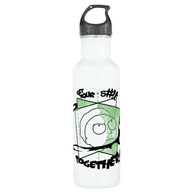 RICK AND MORTY™ | Get Your S#!t Together! 710 Ml Water Bottle (Front)