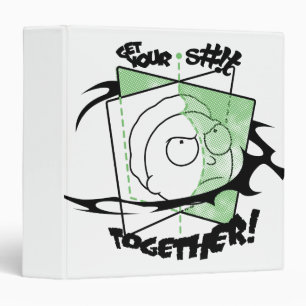 RICK AND MORTY™ Get Your S#!t Together! Binder