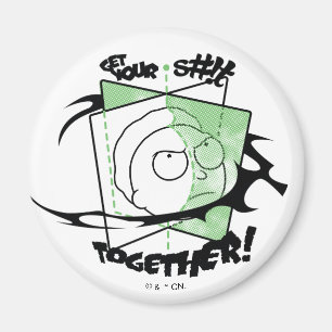 RICK AND MORTY™   Get Your S#!t Together! Magnet