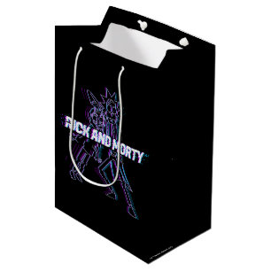 RICK AND MORTY™   Glitched Rick And Morty Medium Gift Bag