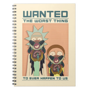 RICK AND MORTY™   Glorzo Wanted Poster Notebook