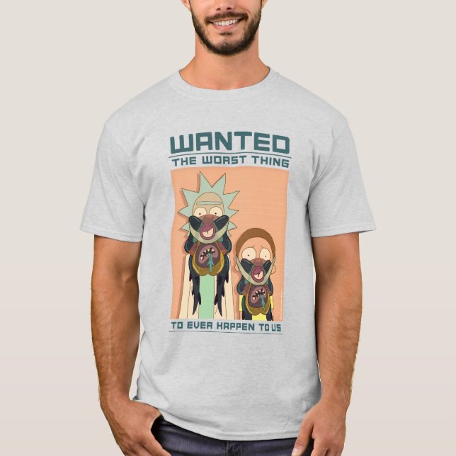 RICK AND MORTY™ | Glorzo Wanted Poster T-Shirt (Front)