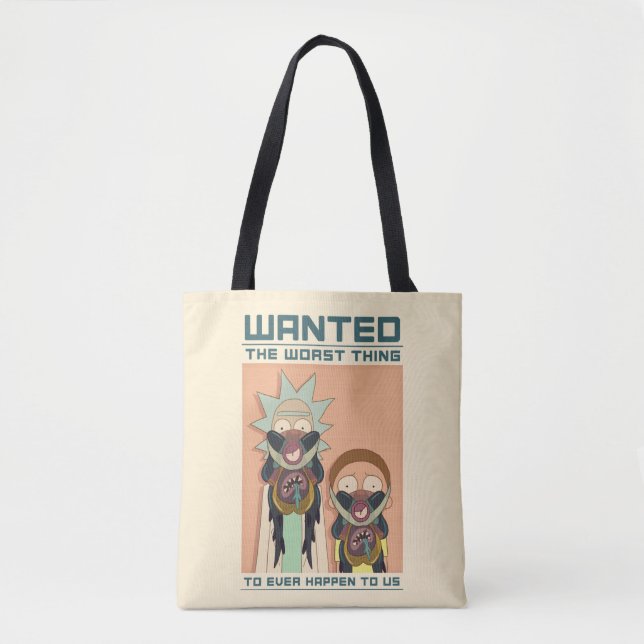 RICK AND MORTY™ | Glorzo Wanted Poster Tote Bag (Front)