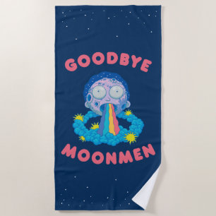 RICK AND MORTY™   Goodbye Moonmen Beach Towel