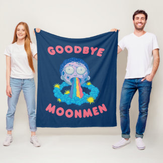 RICK AND MORTY™ | Goodbye Moonmen Fleece Blanket