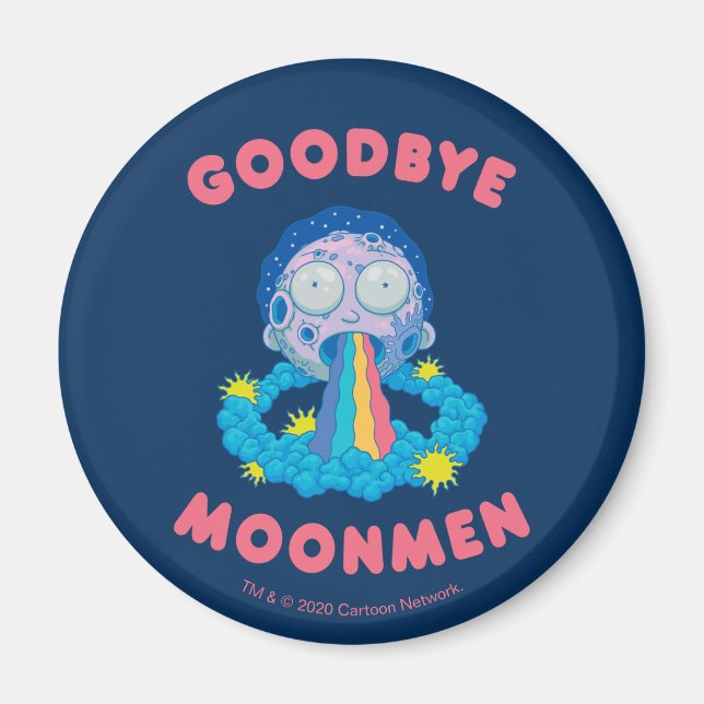 RICK AND MORTY™ | Goodbye Moonmen Magnet (Front)