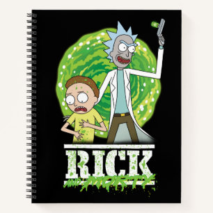 RICK AND MORTY™   Green Splash Notebook