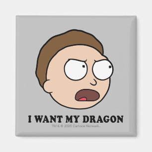 RICK AND MORTY™   I Want My Dragon Magnet