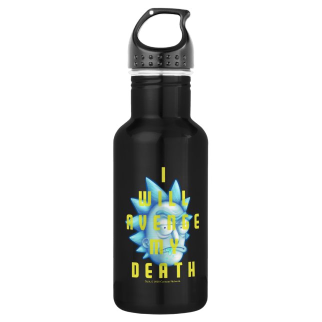 RICK AND MORTY™ | I Will Avenge My Death 532 Ml Water Bottle (Front)