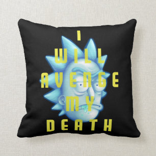 RICK AND MORTY™ I Will Avenge My Death Throw Pillow