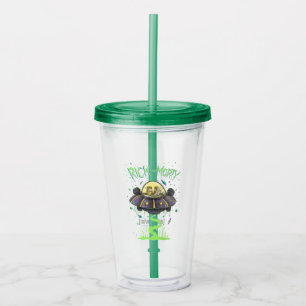RICK AND MORTY™ Illustrated Space Flight Graphic Acrylic Tumbler