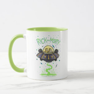 RICK AND MORTY™   Illustrated Space Flight Graphic Mug