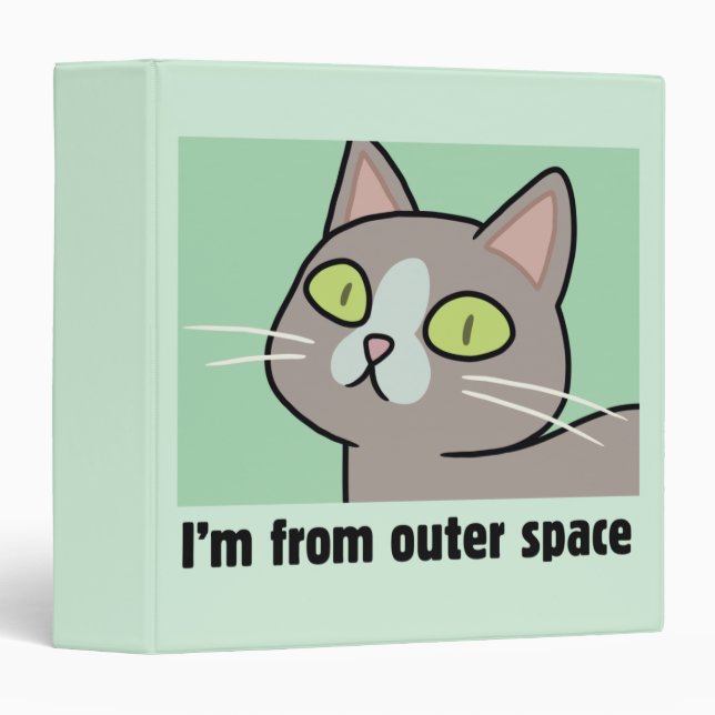 RICK AND MORTY™ | I'm From Outer Space Binder (Front/Spine)