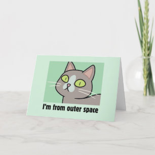 RICK AND MORTY™   I'm From Outer Space Card